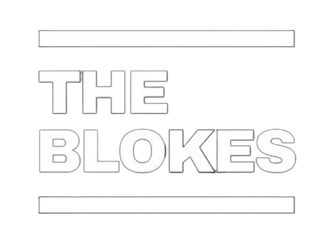 Logo da banda The Blokes